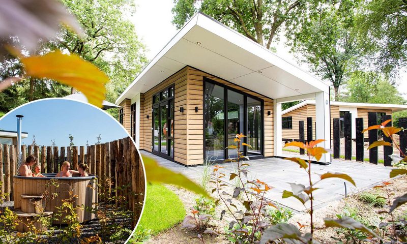 Resort Veluwe - Silva 5 personen Wellness (Hottub) cover