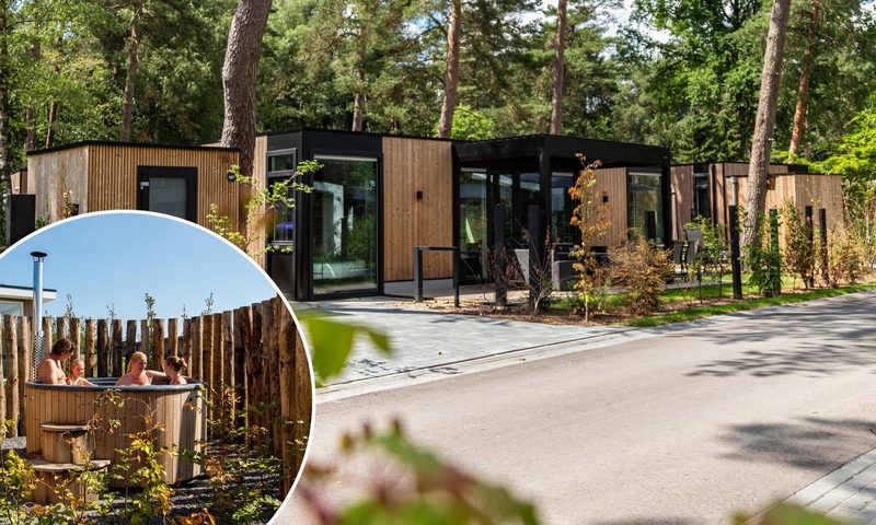 Resort Veluwe - Veluwe hoeve 4 personen Wellness (Hottub) cover