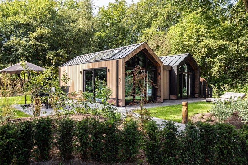 Résidence Lage Vuursche - Lodge Royal Eco 6 personen Wellness (Hottub) cover