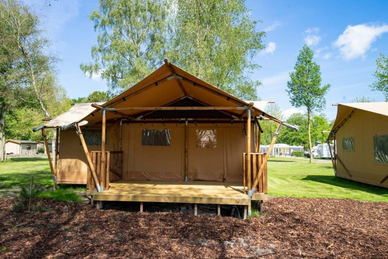 Het Amsterdamse Bos · Lodgetent 4 cover
