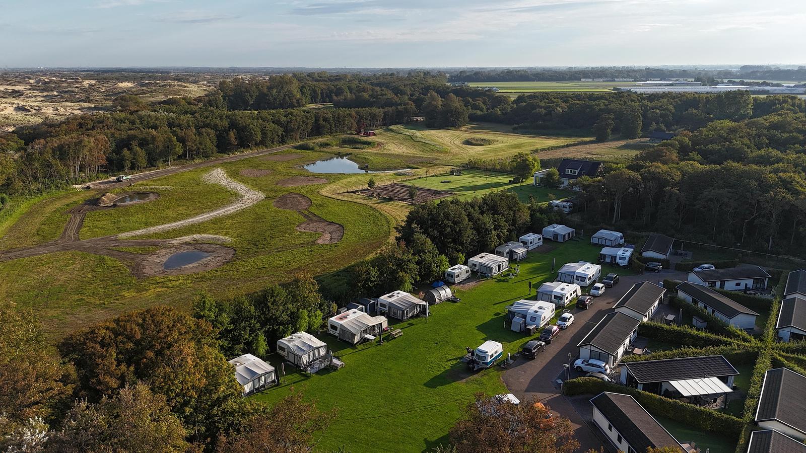 Noordwijkse Duinen · Kampeerplaats Comfort