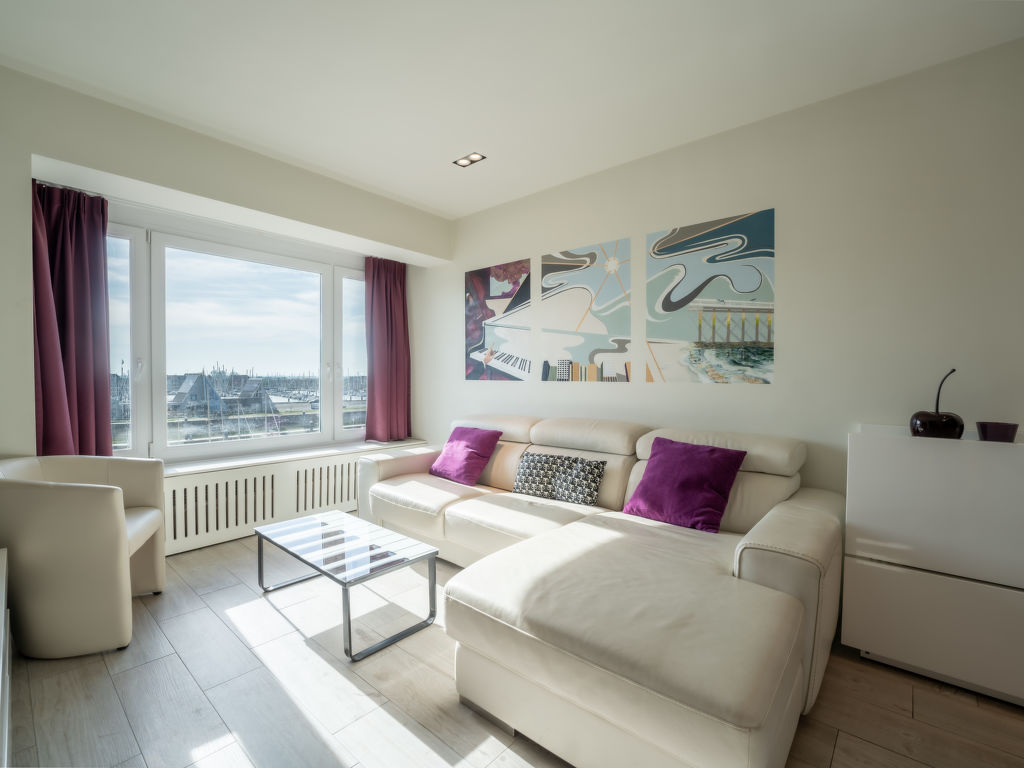 Bella II with harbour view