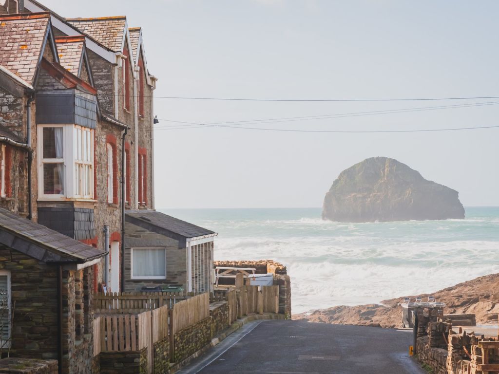 Tintagel Sea view