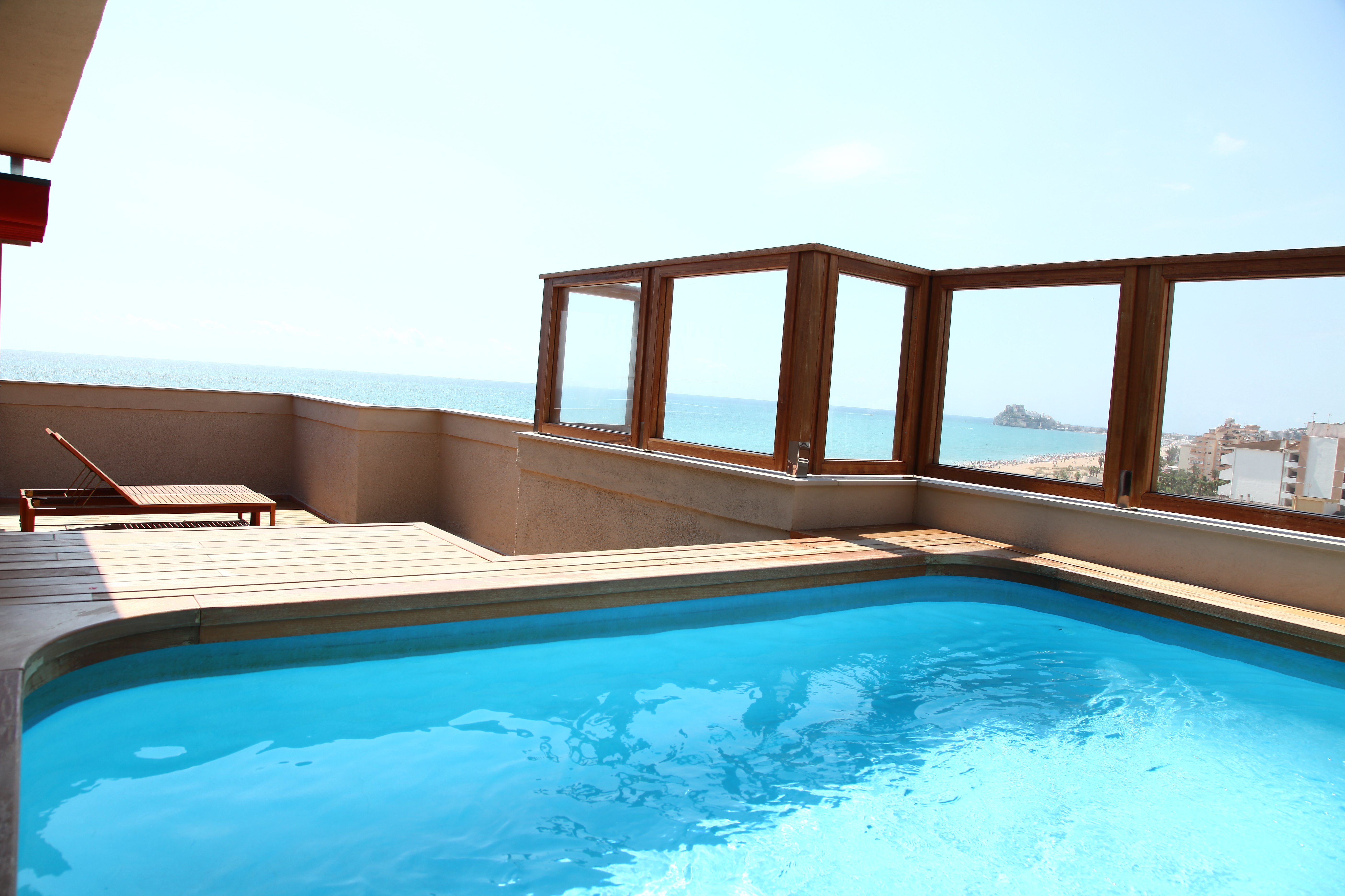 Aparthotel & Spa Acualandia – Dakterras met zwembad, Peñiscola
