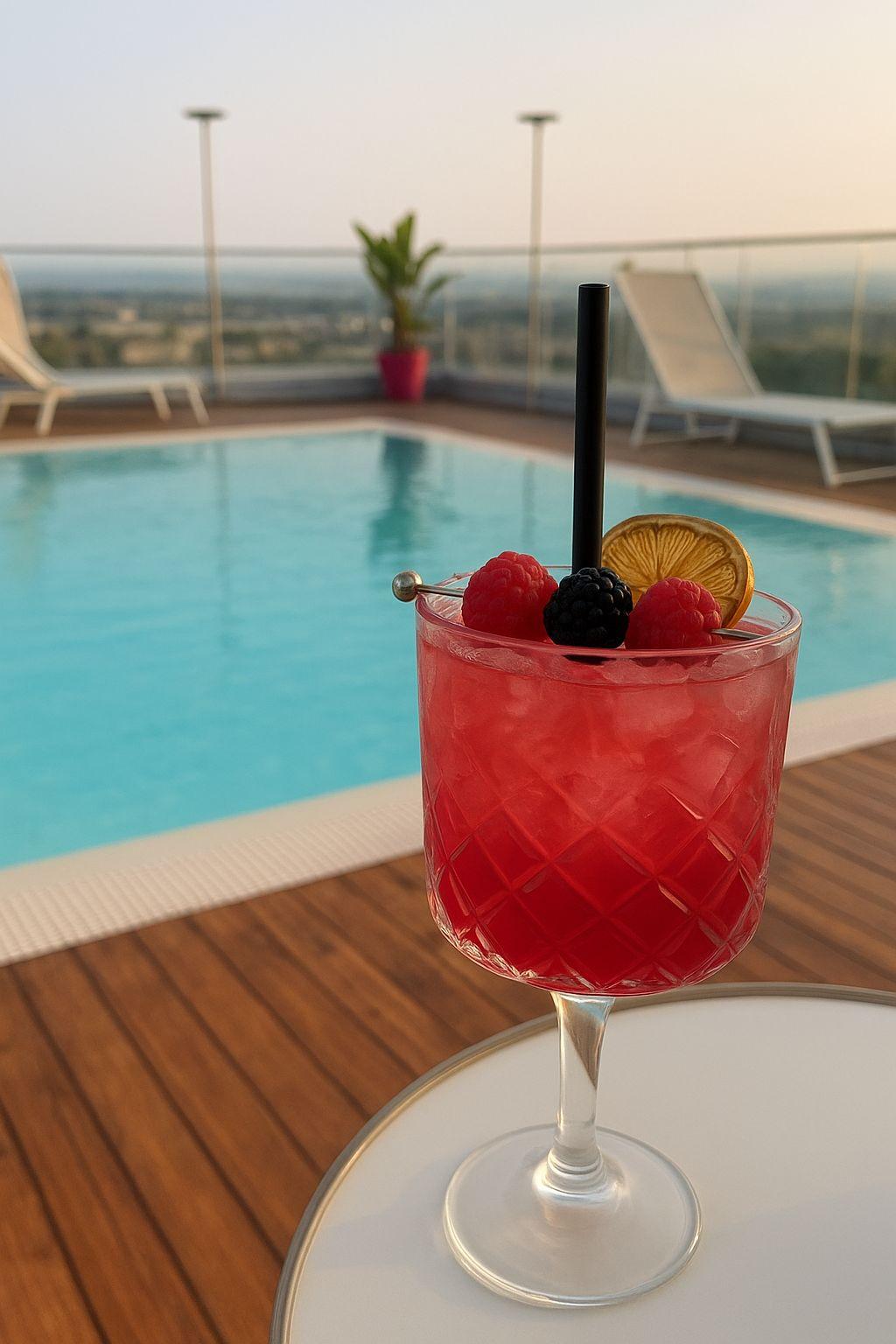 Mercure Siracusa Prometeo – Cocktail bij zwembad, Siracusa