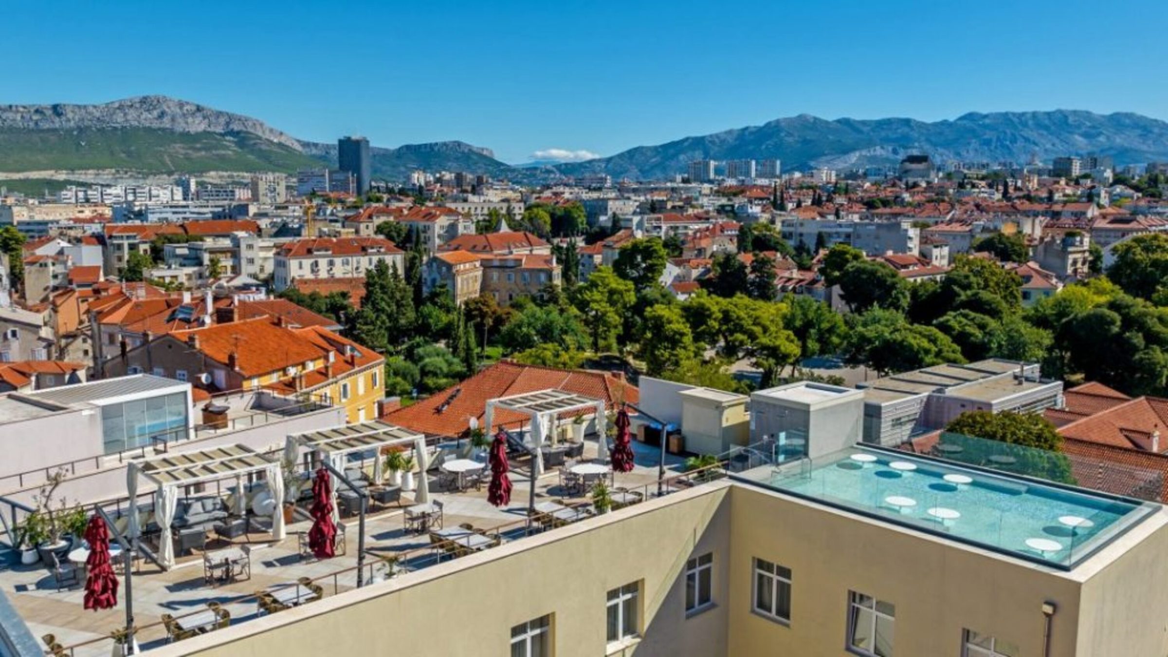 Cornaro Hotel – Dakterras met uitzicht, Split