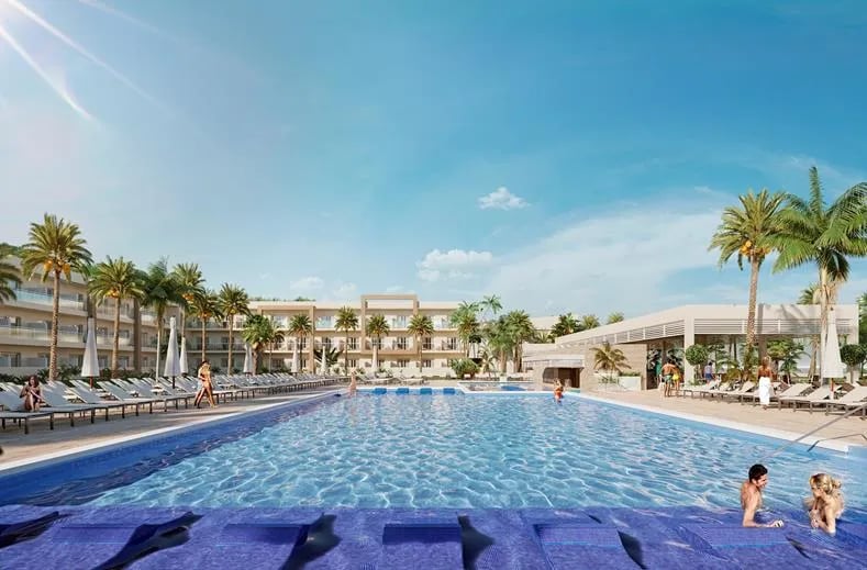 Hotel Riu Palace Mauritius – Groot zwembad, Le Morne