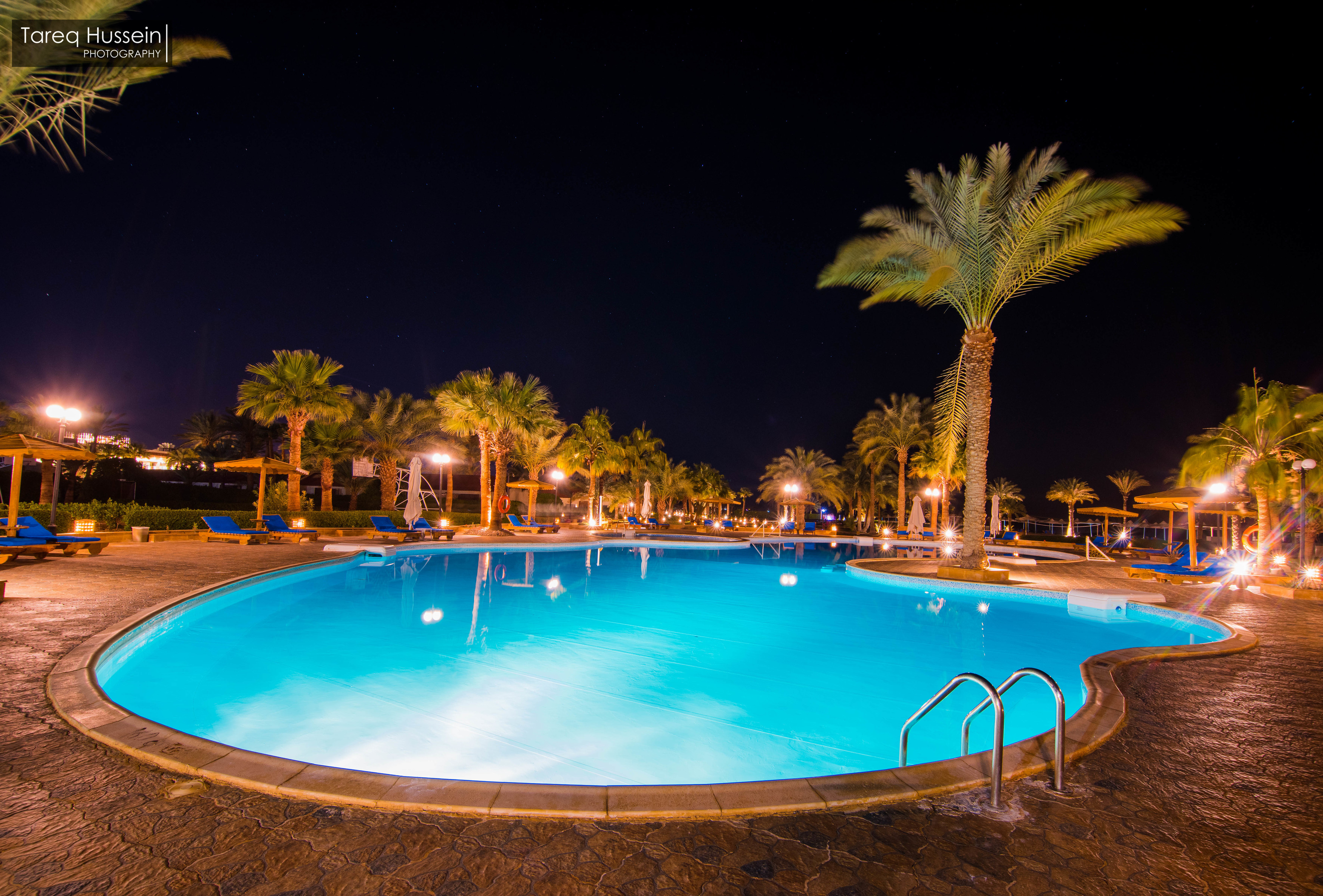Nuweiba Club Resort – Zwembad bij avond, Nuweiba