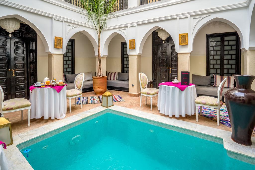 Riad Aliya – Zwembad met binnenplaats, Marrakech