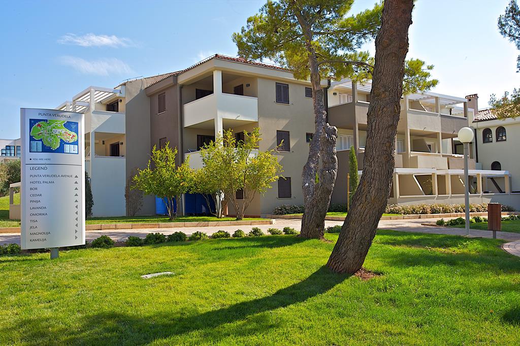 Resort Park Plaza Verudela – Gebouw in het groen, Pula