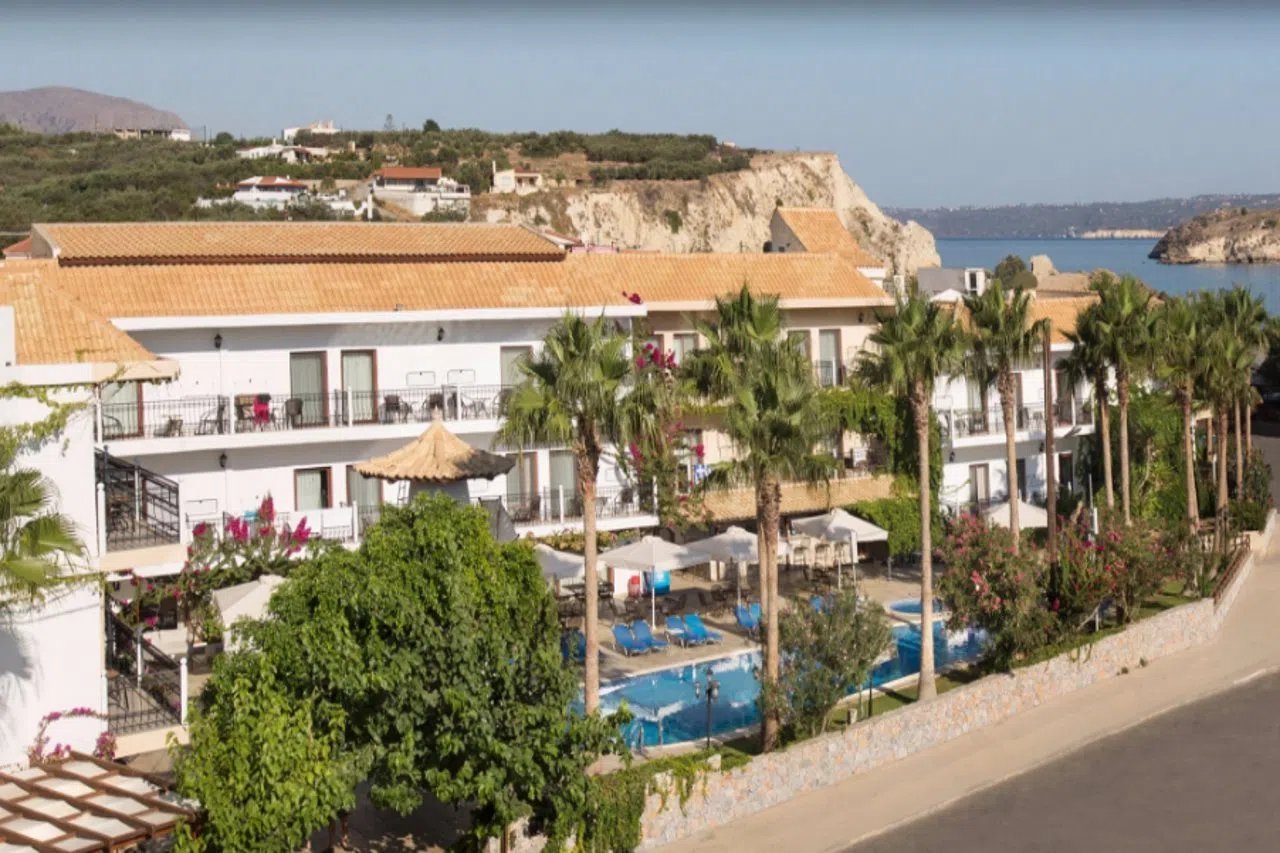 Almyrida Beach Hotel – Hotel met palmen, Almyrida