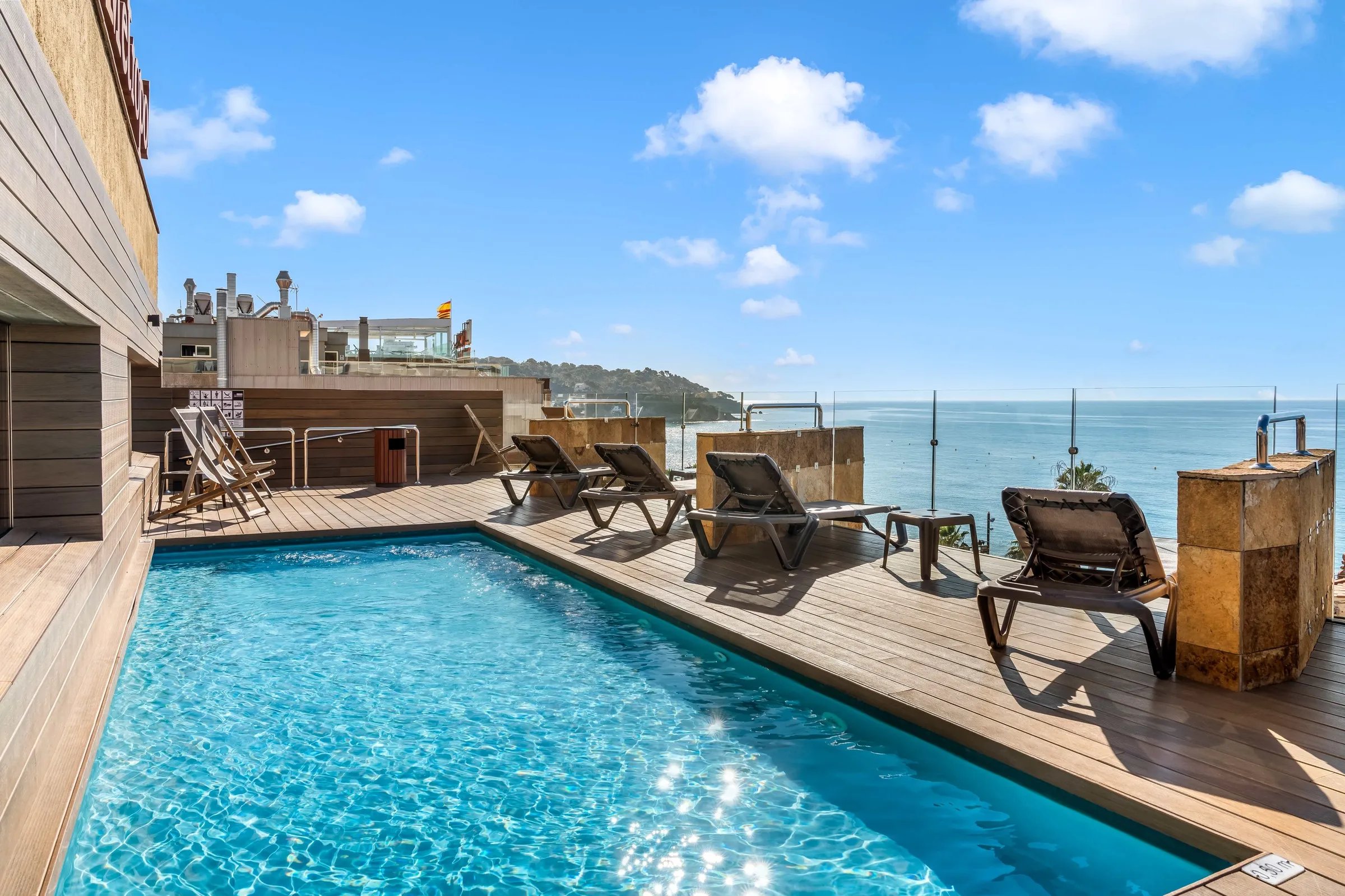 Hotel Metropol – Dakzwembad met zeezicht, Lloret de Mar