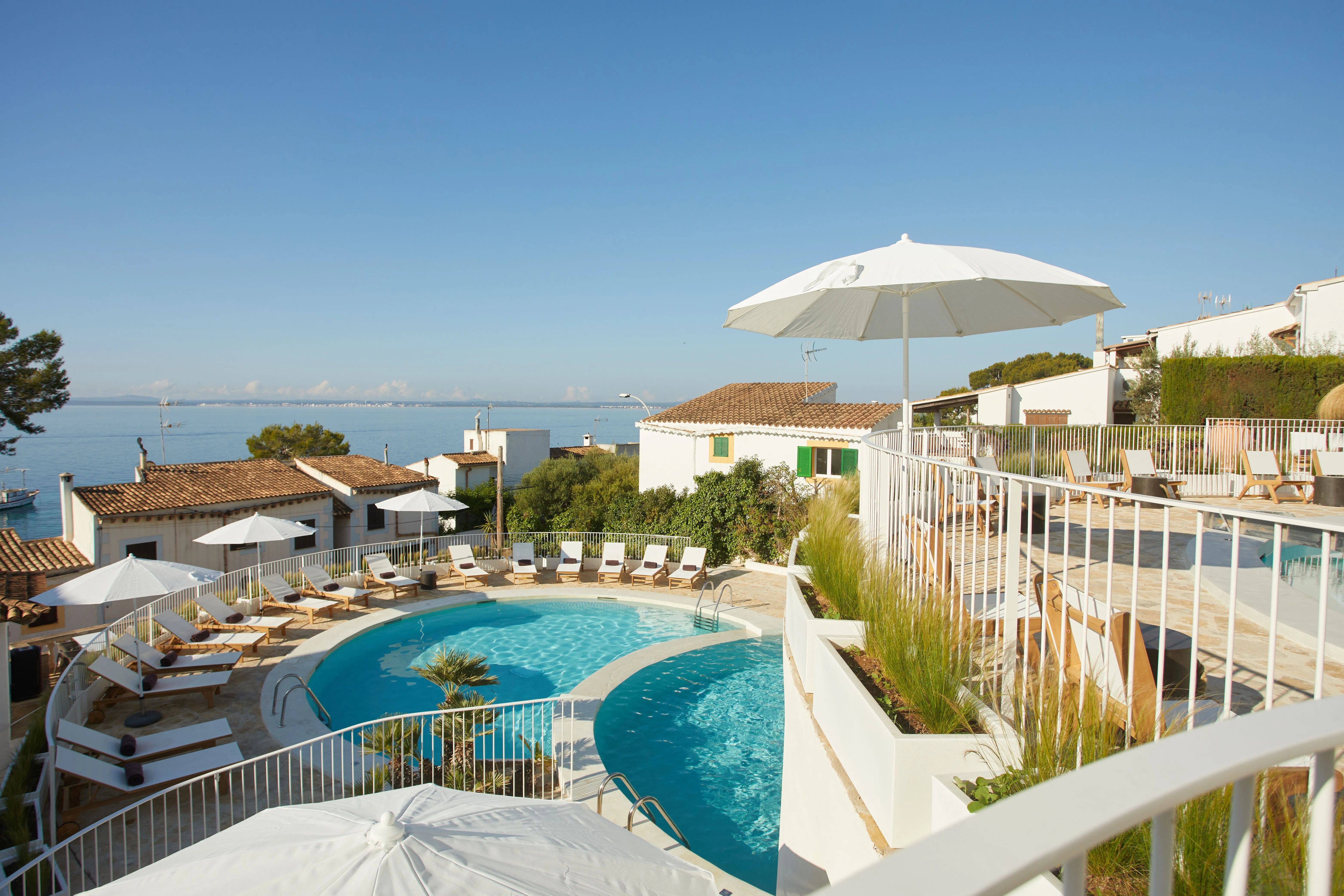 Inmood Aucanada Hotel – Terras met zeezicht, Alcudia