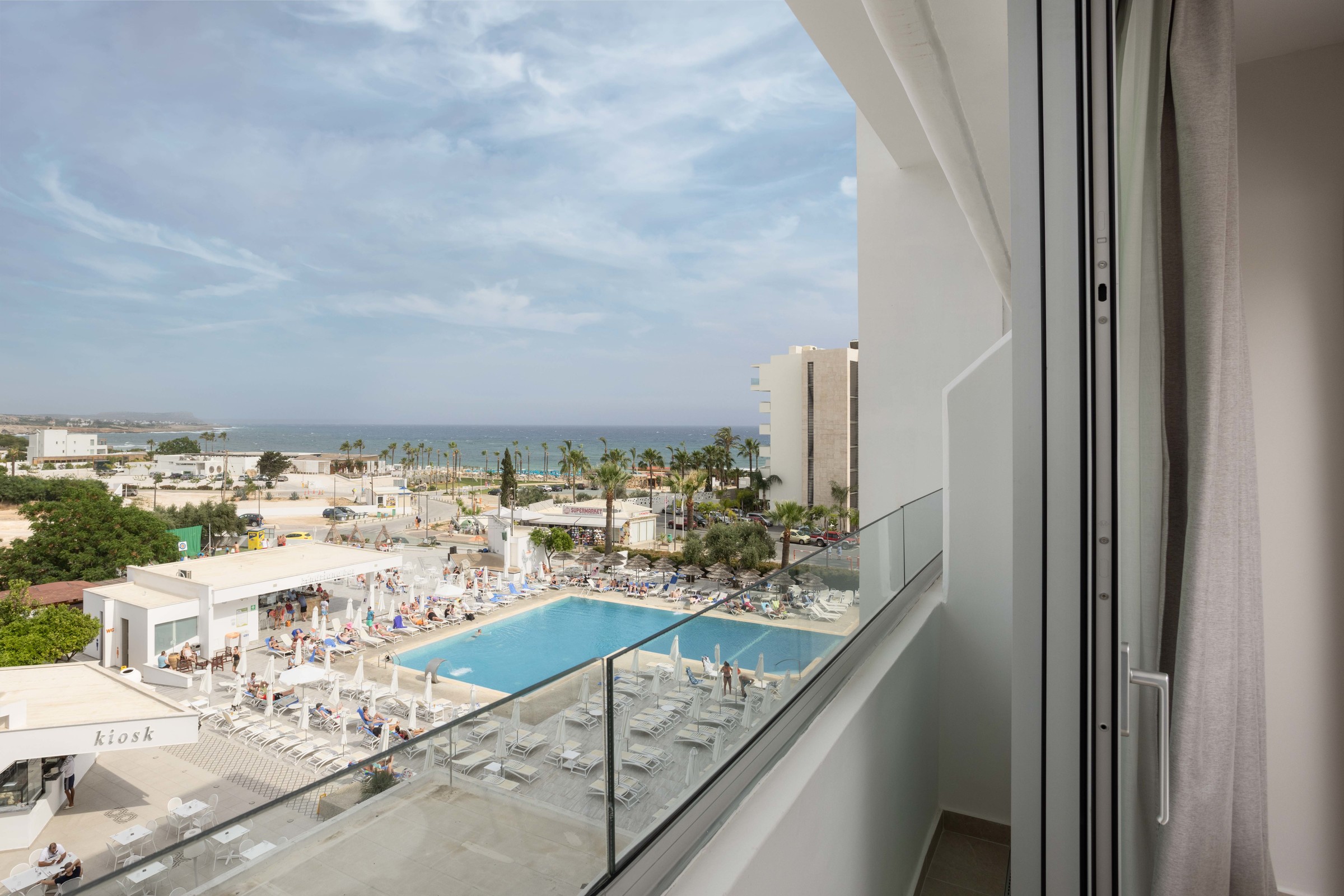 Atlantica Sancta Napa Hotel – Uitzicht vanaf balkon, Ayia Napa