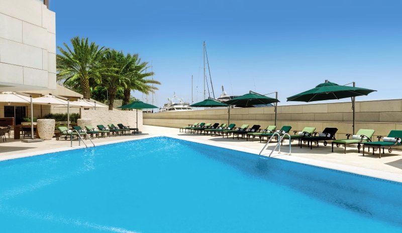 Sheraton Dubai Creek Hotel & Towers – Zwembad bij jachthaven, Dubai