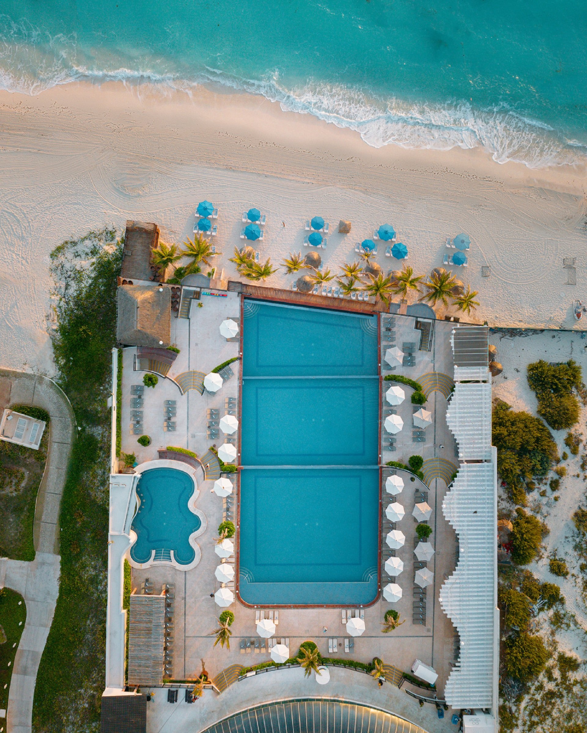 Seadust Cancún Family Resort – Zwembad van boven, Cancún