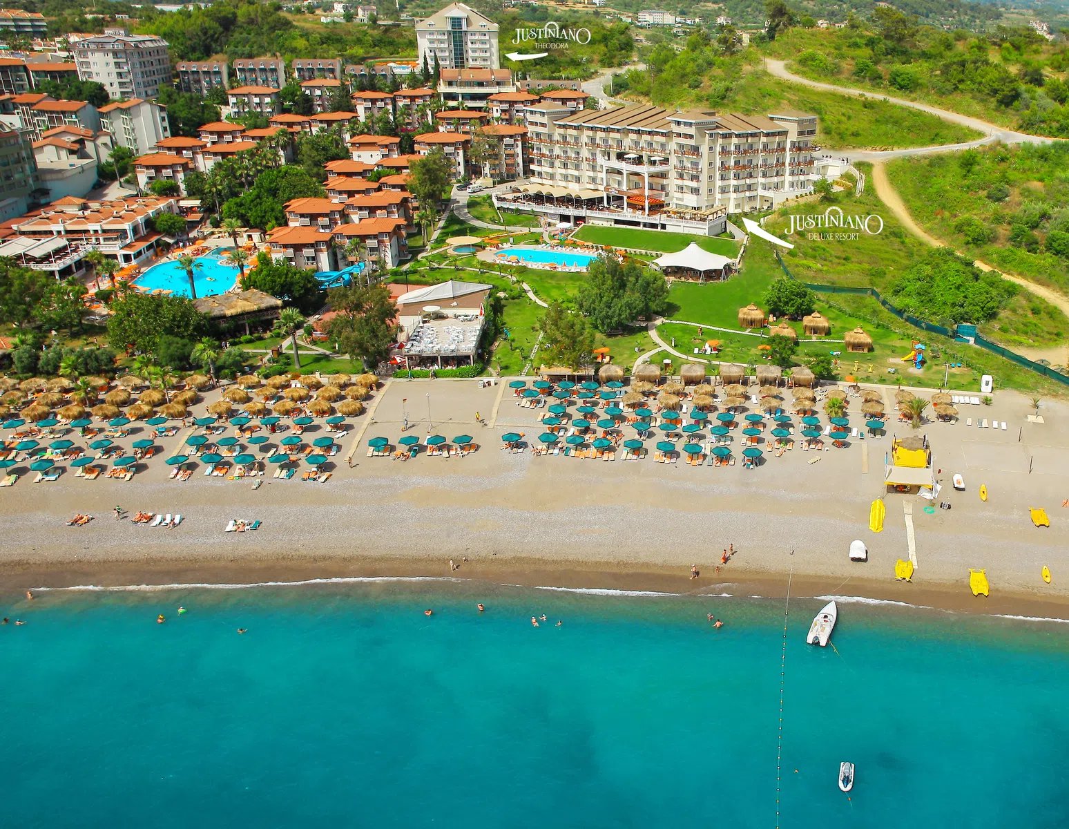 Hotel Justiniano Deluxe Resort – Resort aan strand, Okurcalar