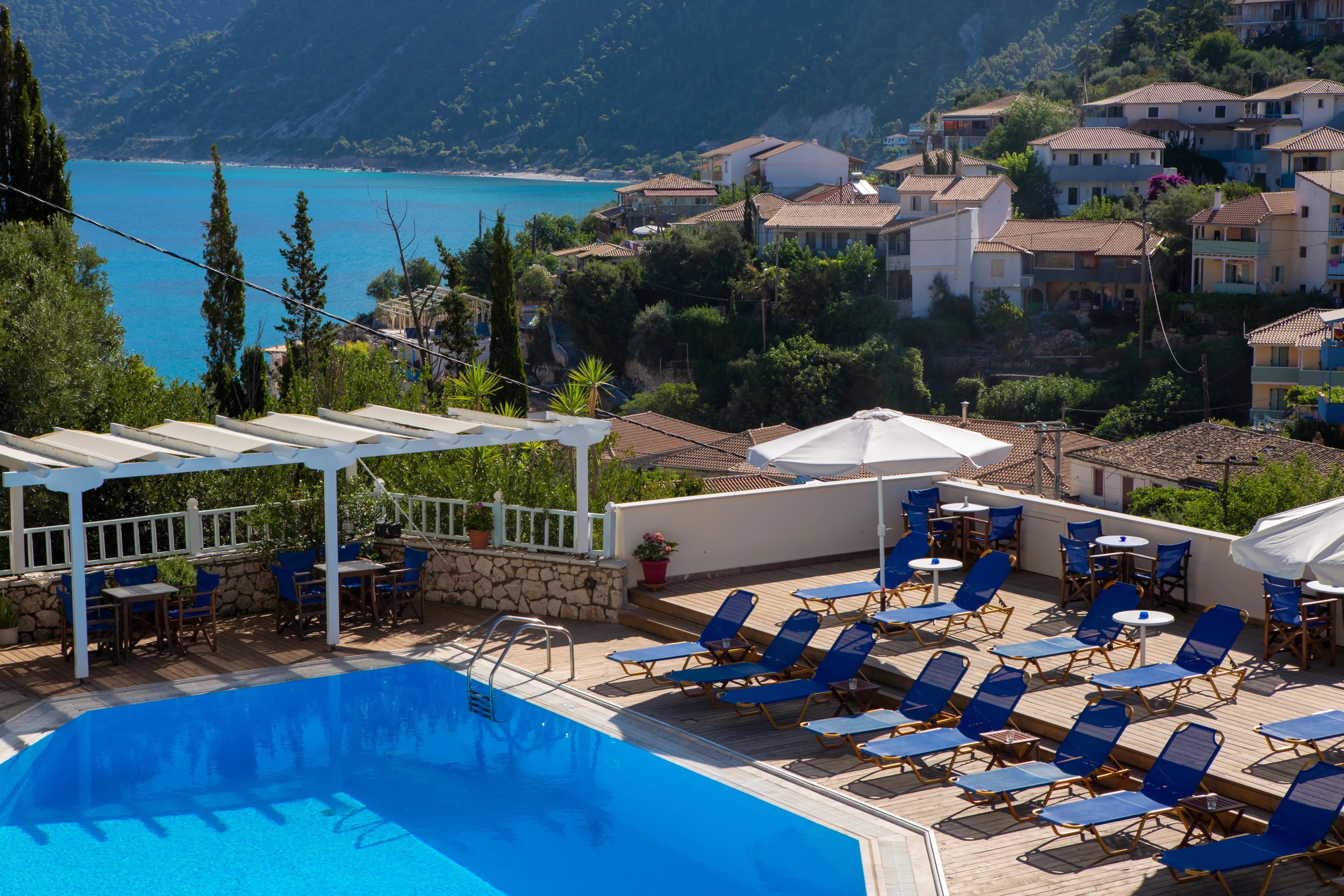 Odyssey Hotel – Zwembad met zeezicht, Agios Nikitas