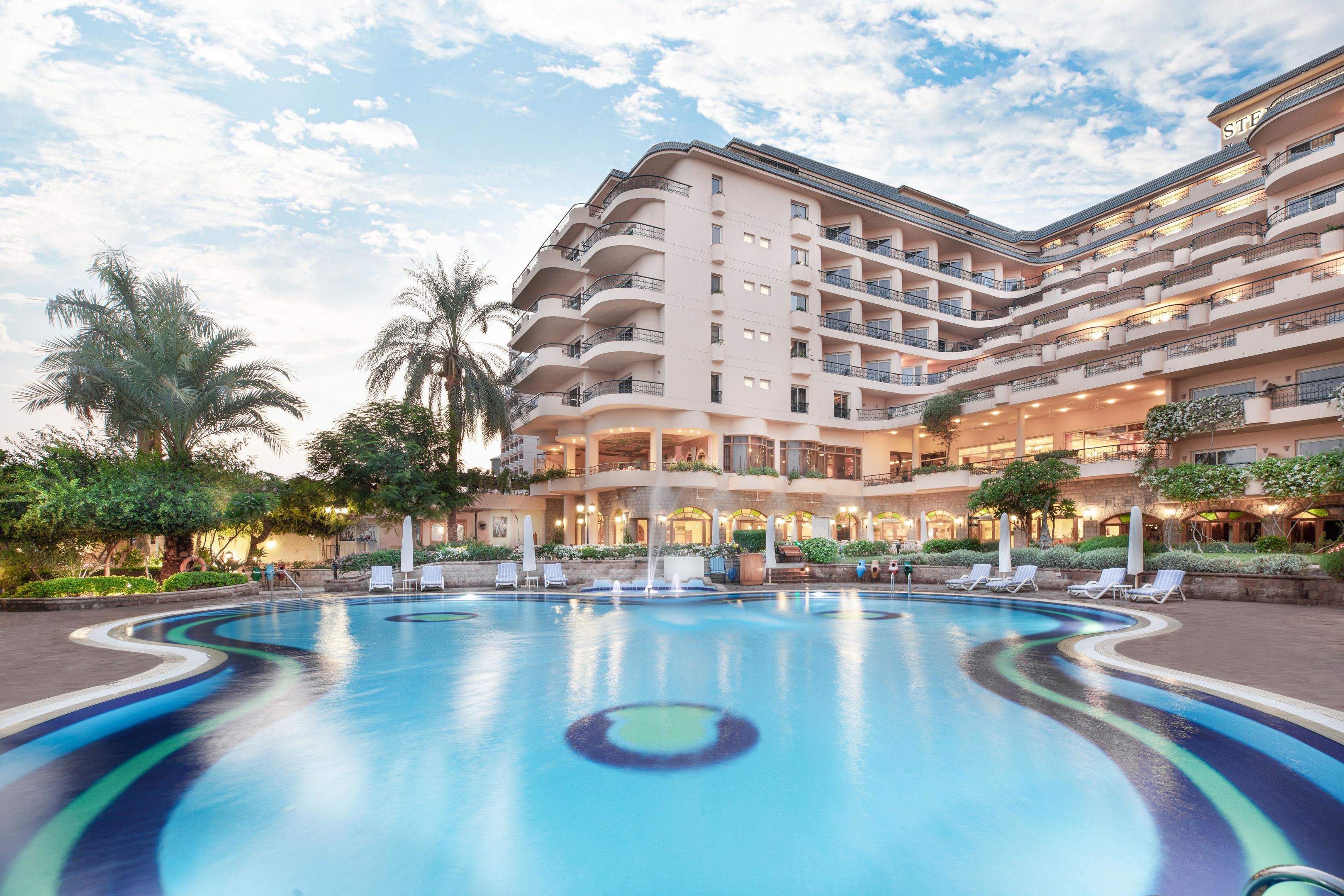 Steigenberger Nile Palace Luxor – Zwembad met gevel, Luxor