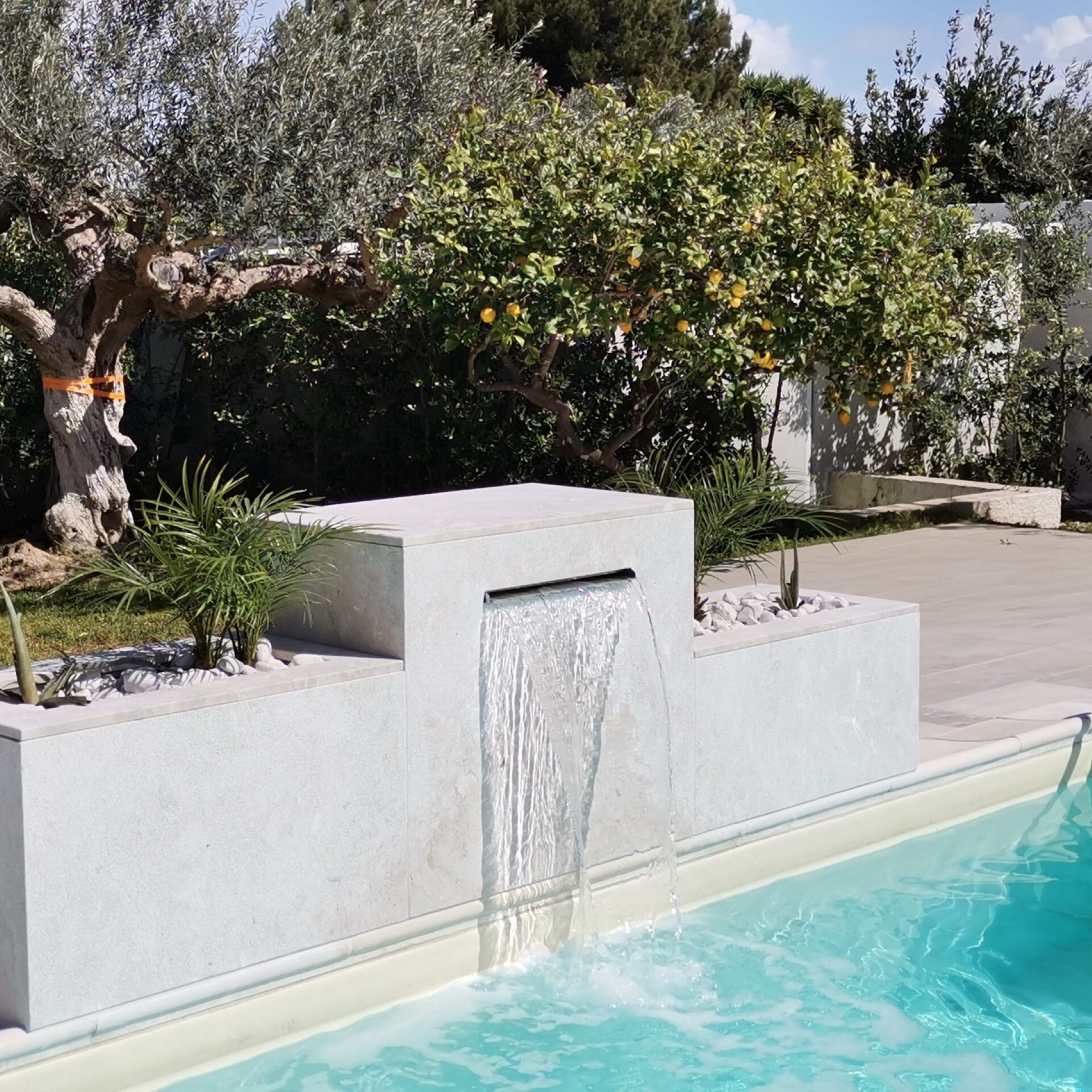 Signorino Resort – Waterval bij het zwembad, Marsala