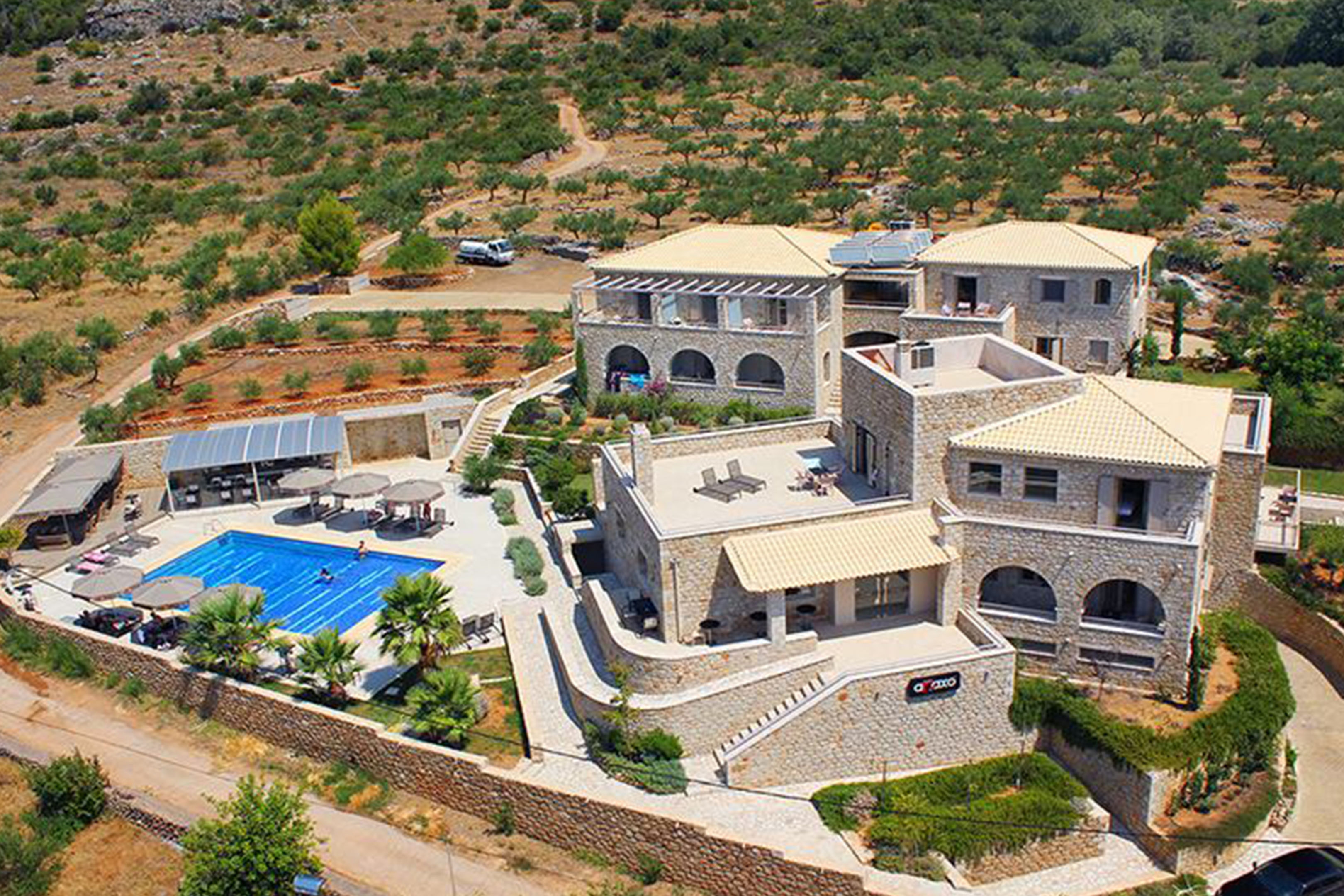 Anaxo Resort – Resort vanuit de lucht, Riglia