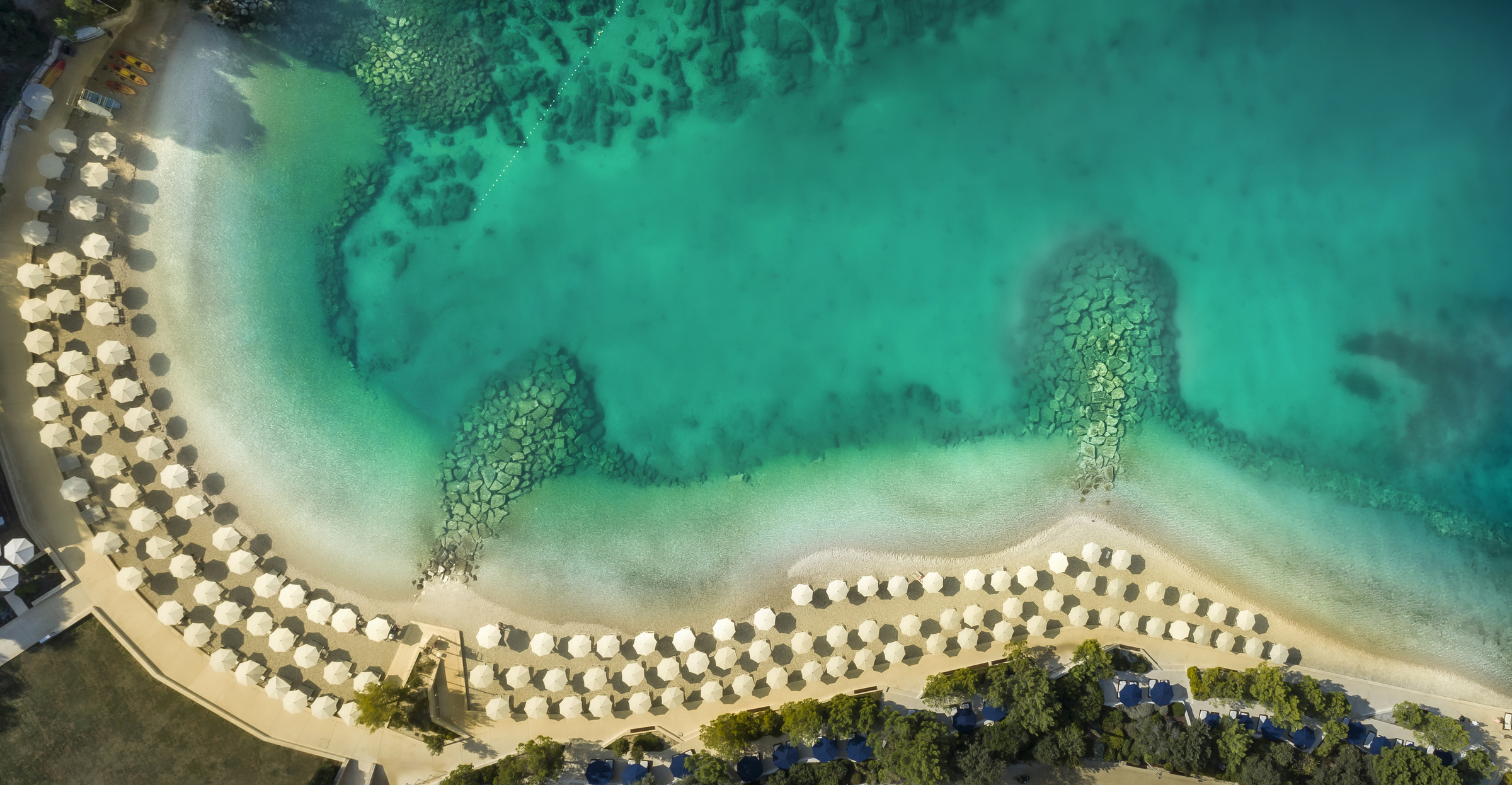 Hotel Eden – Strand van boven, Rovinj