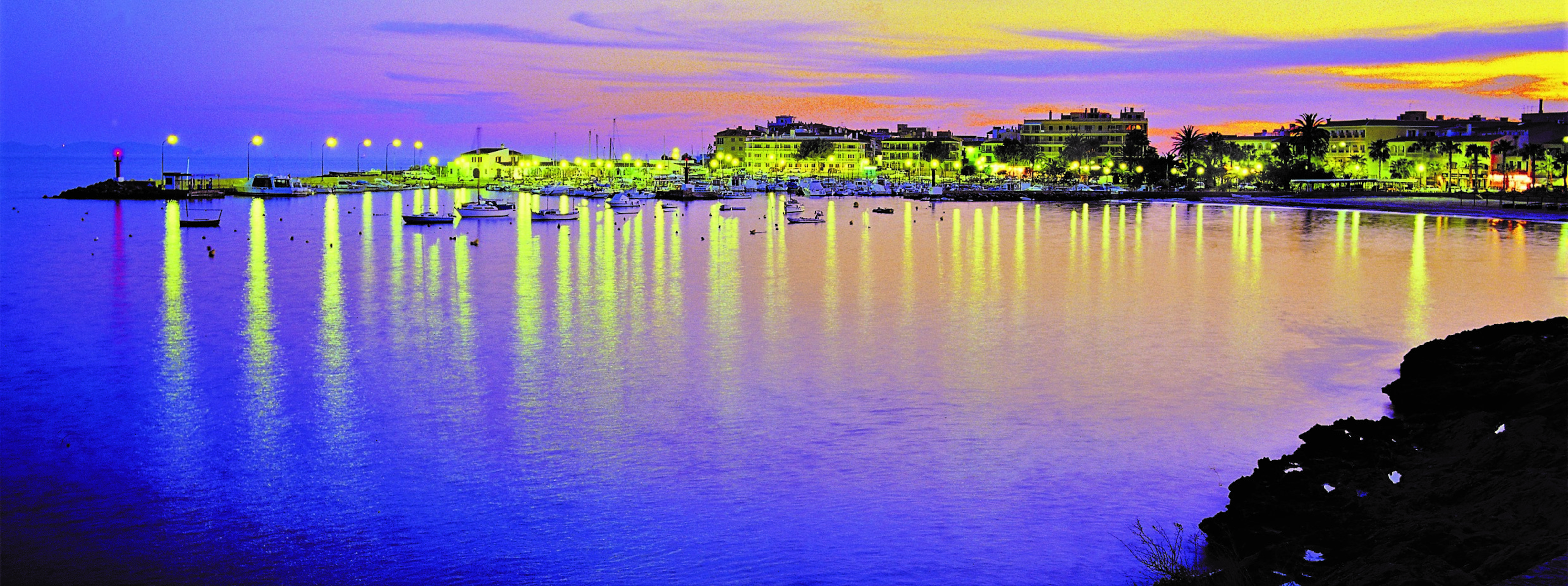 Apartments Es Trenc – Baai bij avond, Colònia Sant Jordi
