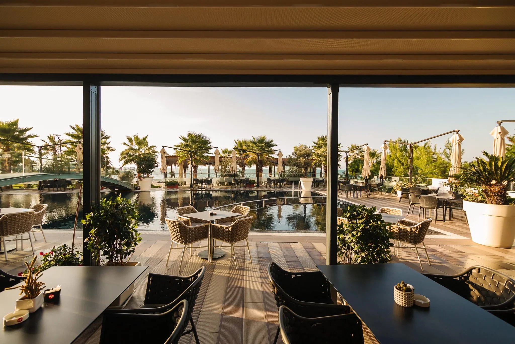Gloria Palace Hotel & Spa – Terras aan zwembad, Golem