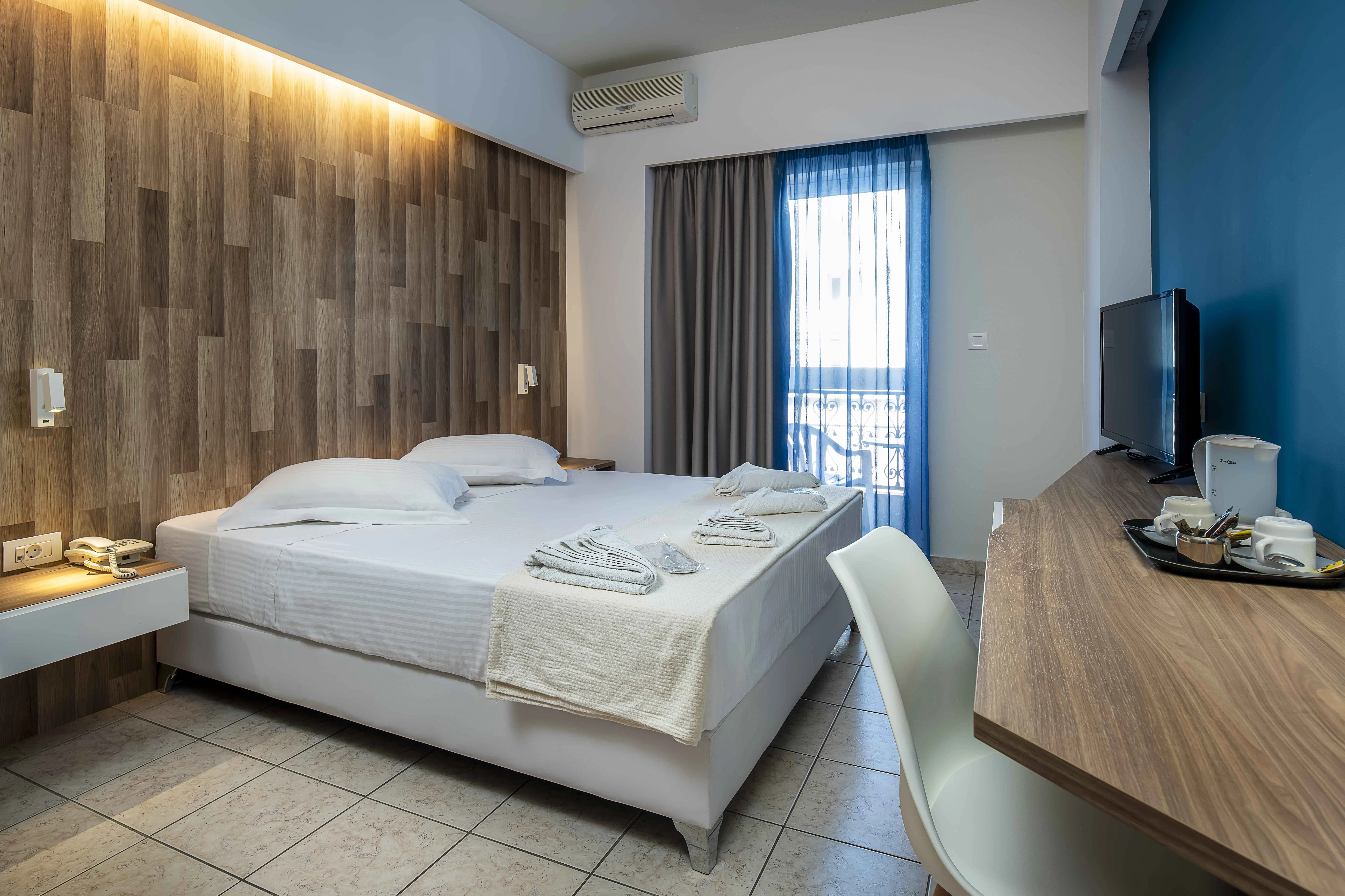 Olympia Hotel – Slaapkamer, Kos-Stad
