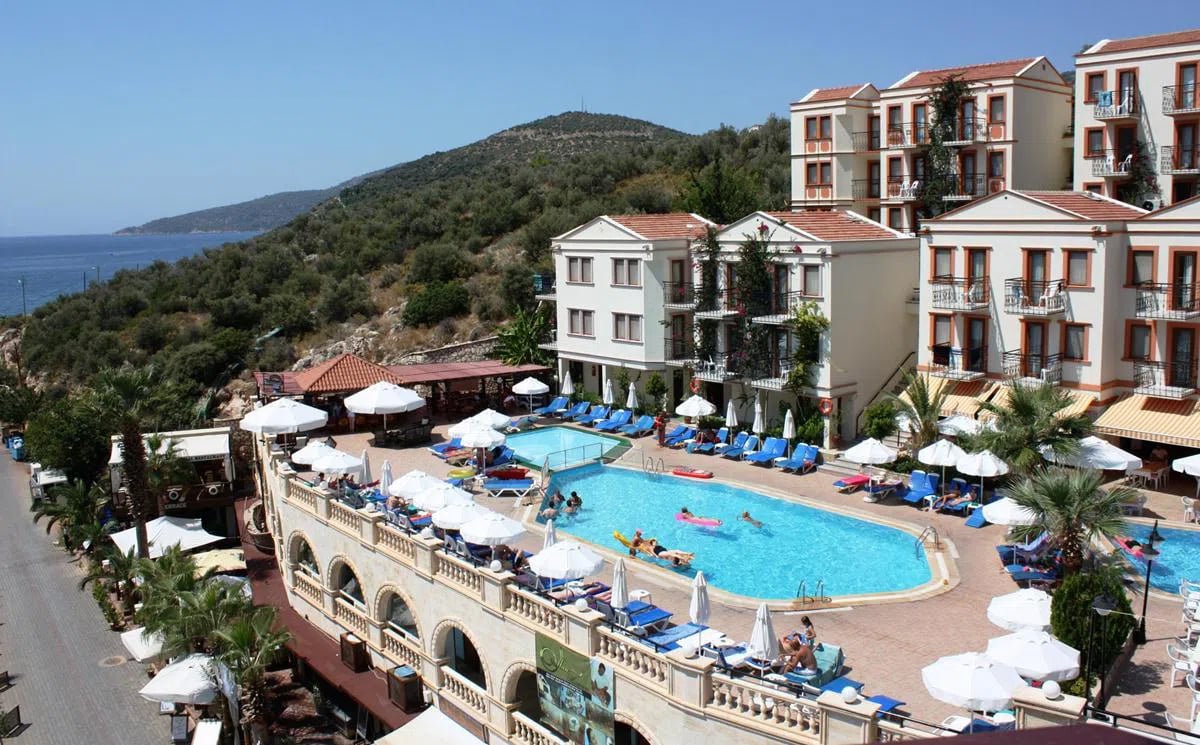Hotel Pirat – Zwembad met uitzicht op zee, Kalkan