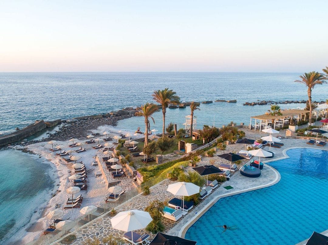 Minos Imperial Luxury Beach Resort – Zwembad aan zee, Milatos