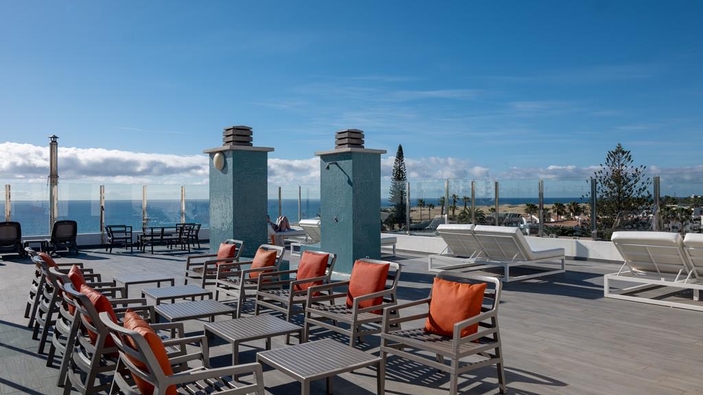 El Palmar – Dakterras met zeezicht, Playa del Ingles