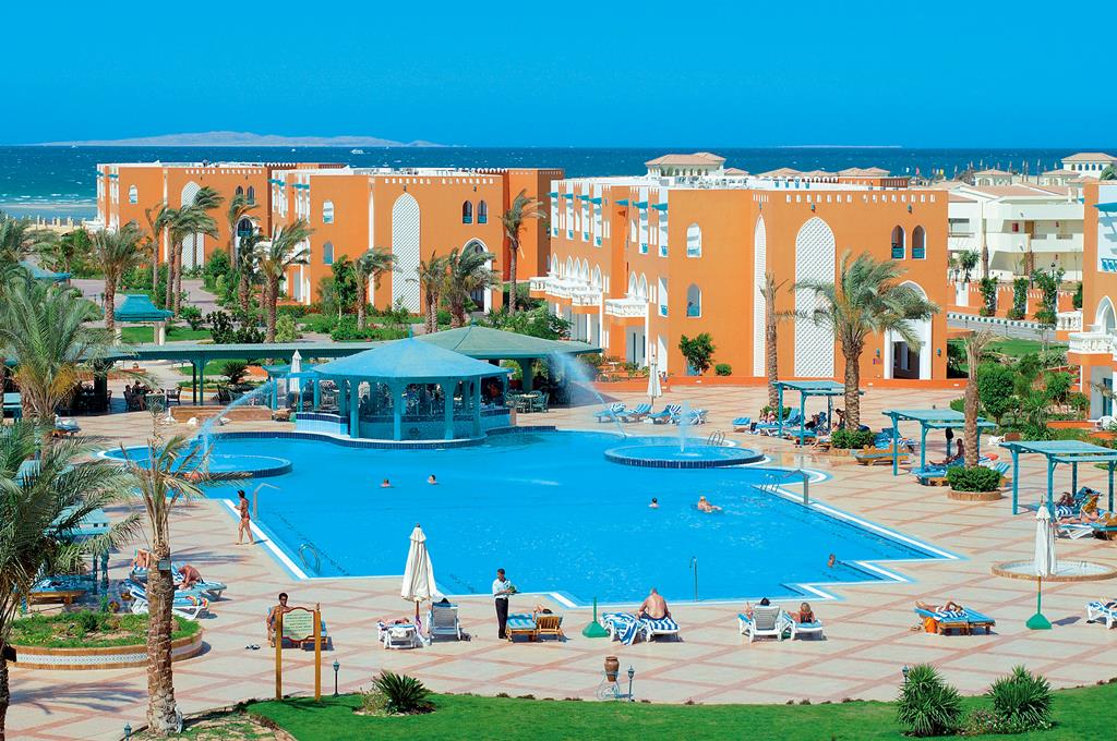 SUNRISE Garden Beach Resort Select – Zwembad met bar, Hurghada