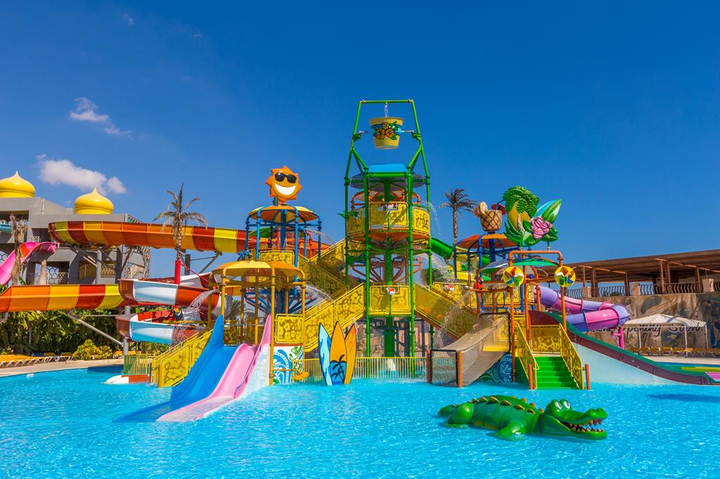 Ali Baba – Kinderbad met glijbanen, Hurghada