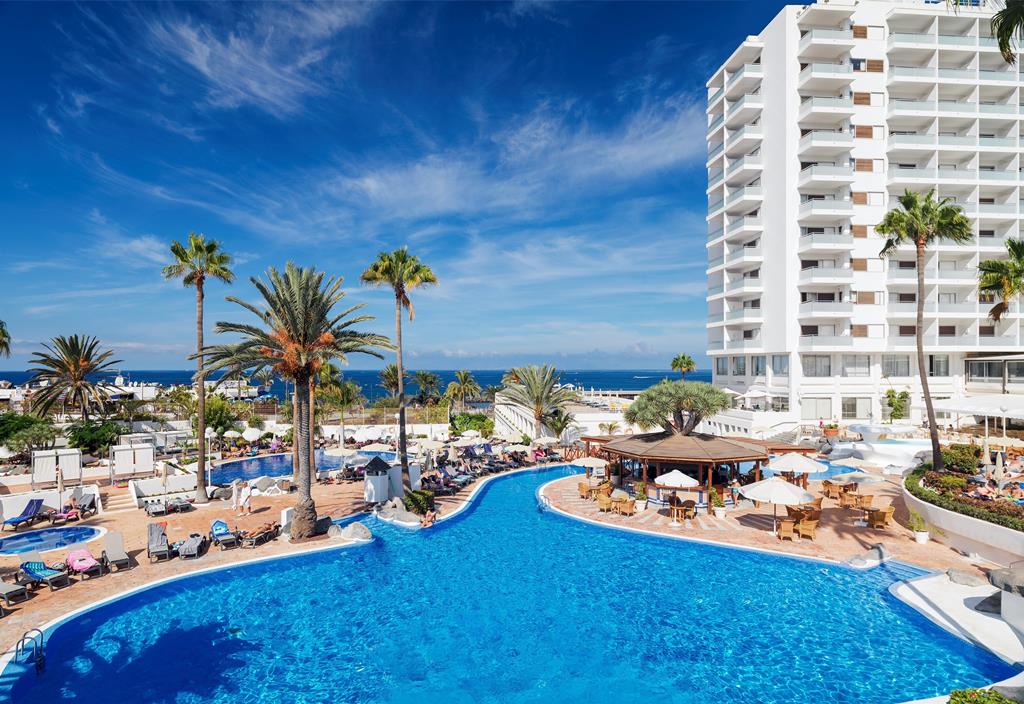 H10 Gran Tinerfe – Zwembad met palmen, Costa Adeje