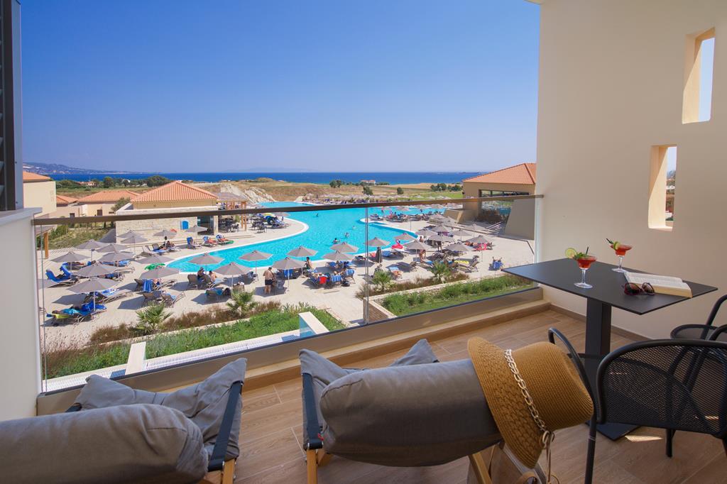 Apollonion Resort & Spa – Balkon met zeezicht, Lixouri