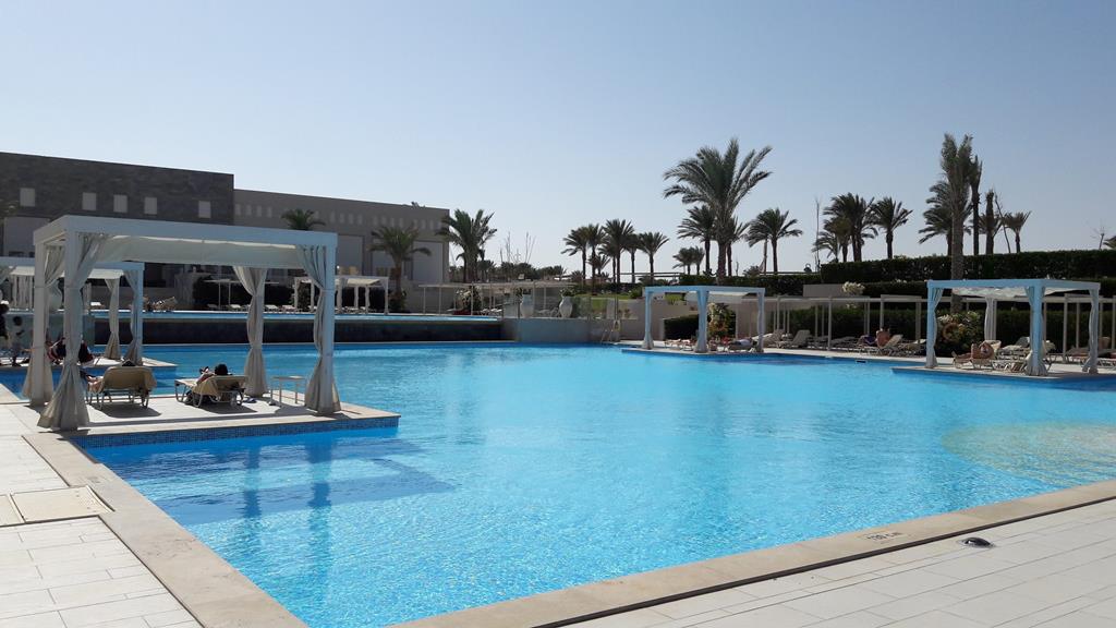SPLASHWORLD Jaz Aquaviva – Zwembad met palmen, Makadi Bay