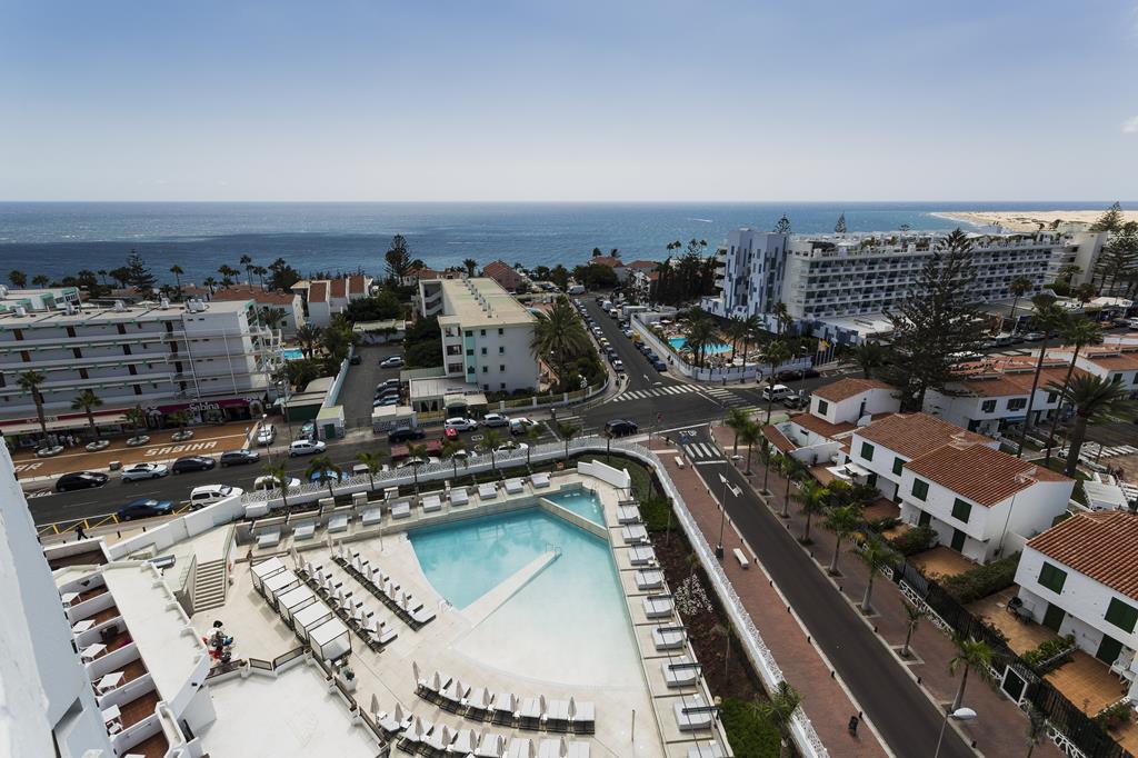 Caserio – Zwembad vanuit de lucht, Playa del Ingles