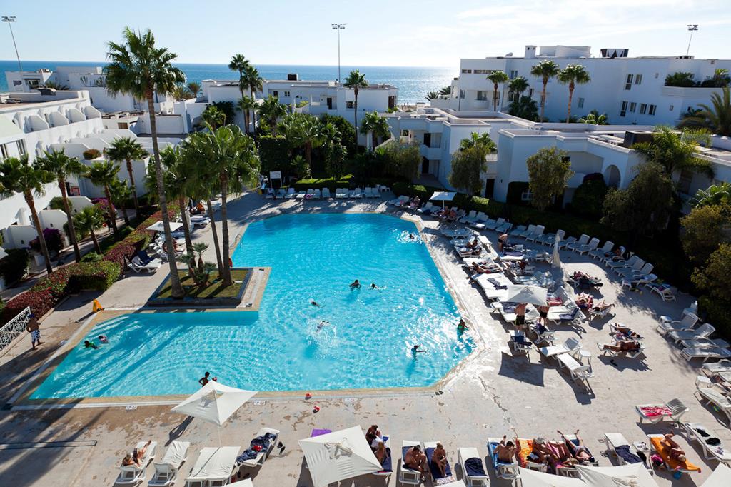 Decameron Tafoukt – Zwembad van boven, Agadir