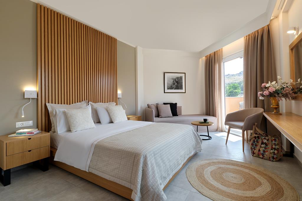 Aphrodite Hotel – Slaapkamer, Molyvos