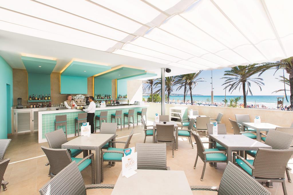 Riu San Francisco – Bar met terras, Playa de Palma