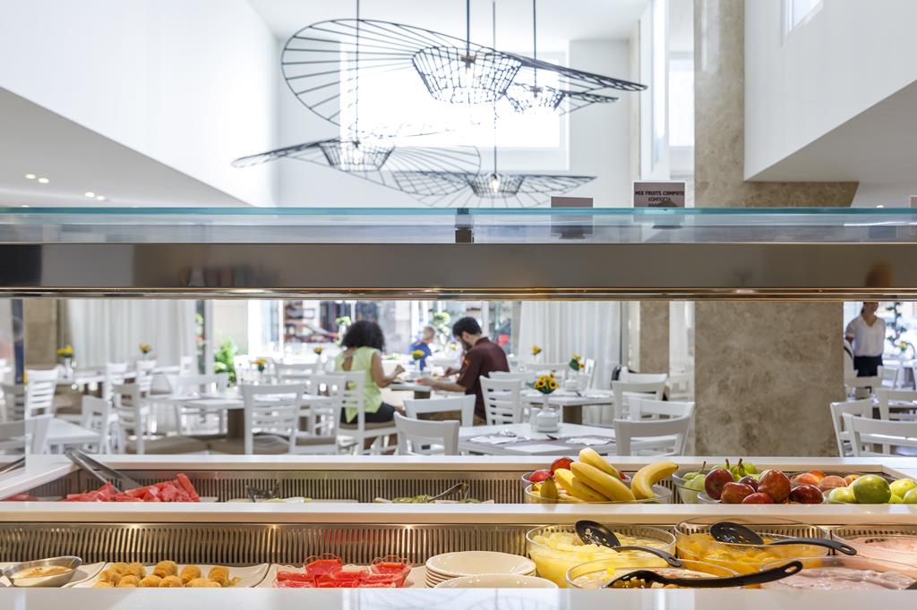 Best Western Plaza – Ontbijtbuffet, Rhodos Stad