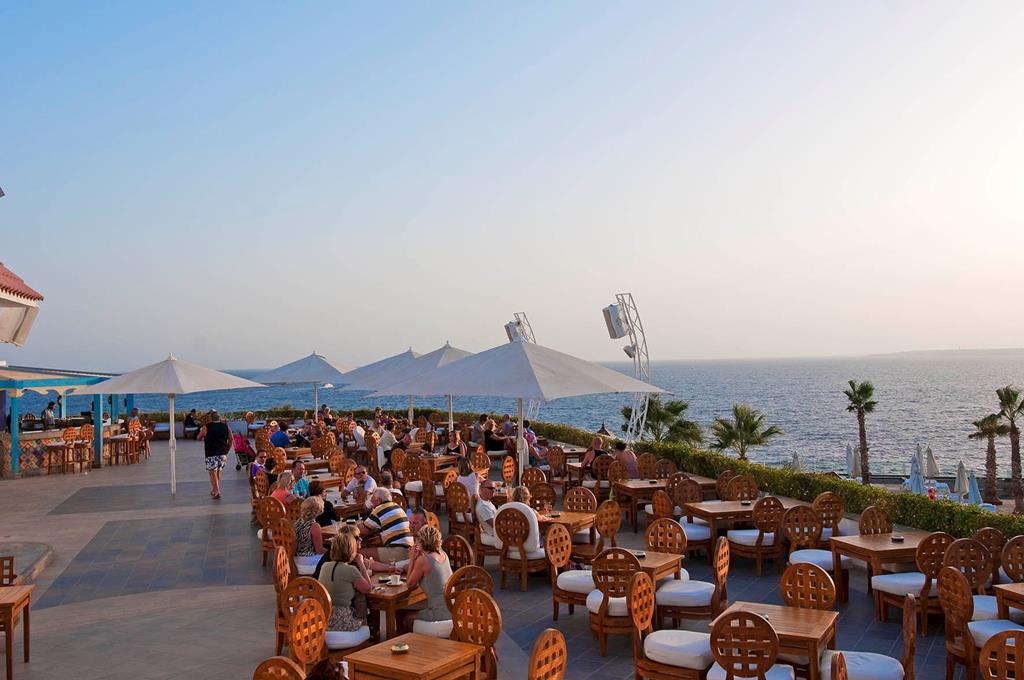 Reef Oasis Blue Bay Resort – Terras met zeezicht, Na'ama Bay
