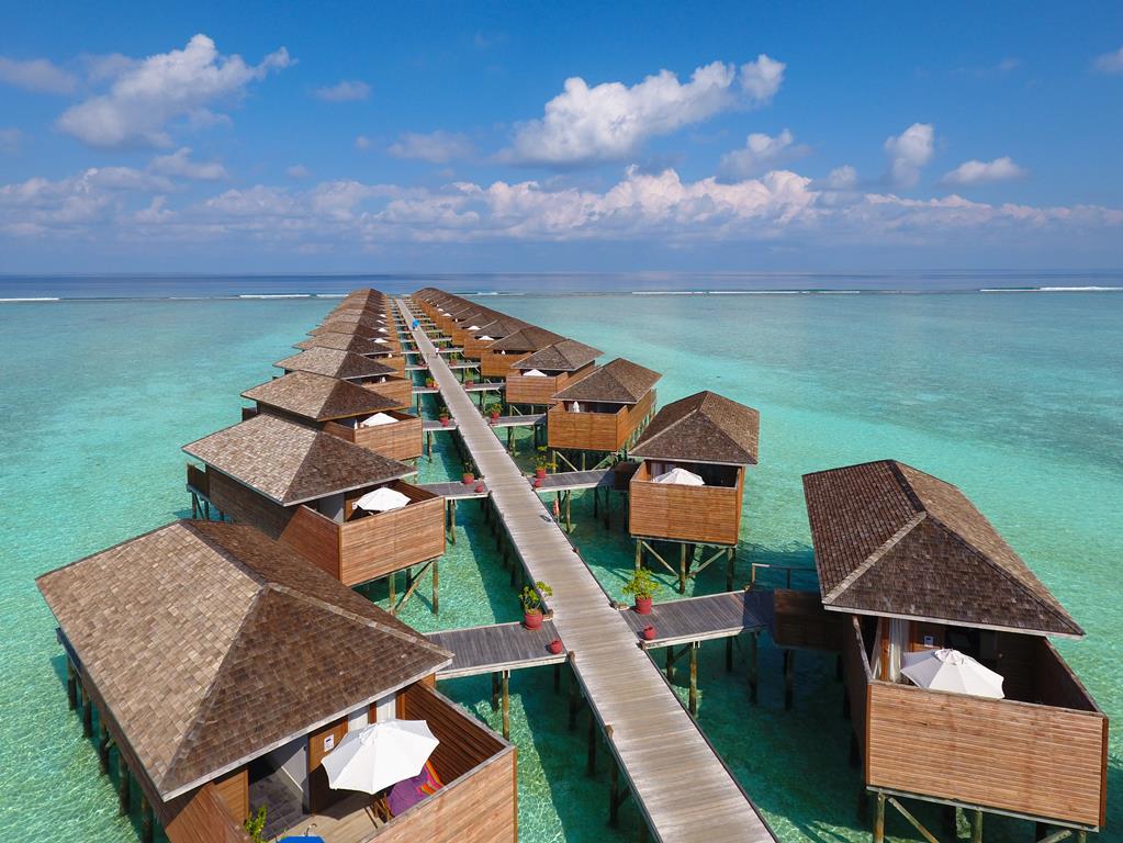 Meeru Maldives Resort Island – Overwatervilla's, Noord Male Atol
