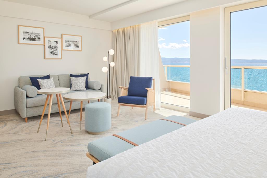 Le Meridien Lav – Zithoek met zeezicht, Split