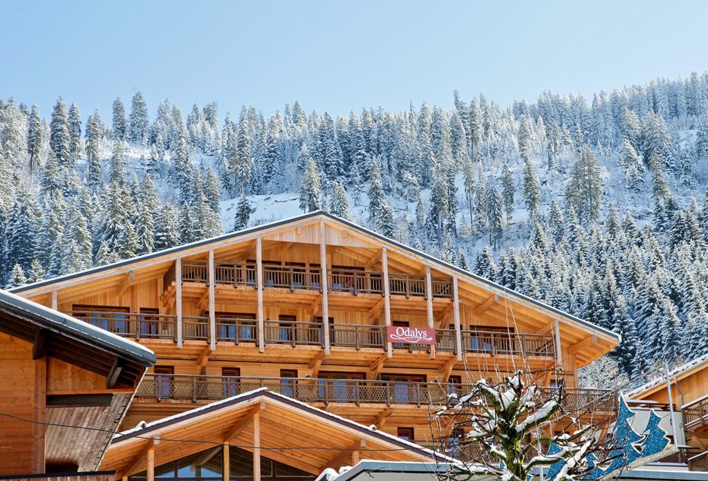Residence Prestige Odalys Les Fermes de Châtel – Chalet in sneeuwbos, Châtel