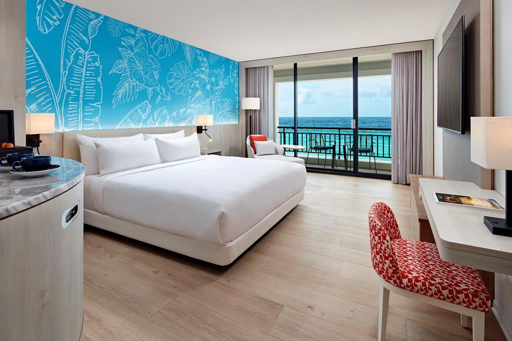 Curacao Marriott Beach Resort – Slaapkamer met zeezicht, Piscadera Baai