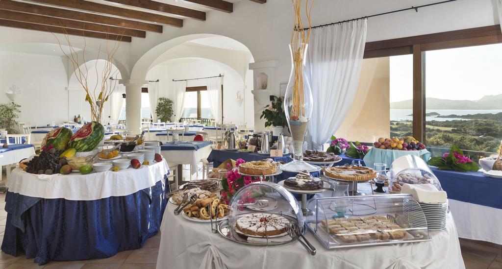 Hotel & Resort Stelle Marine – Ontbijtbuffet, Cannigione