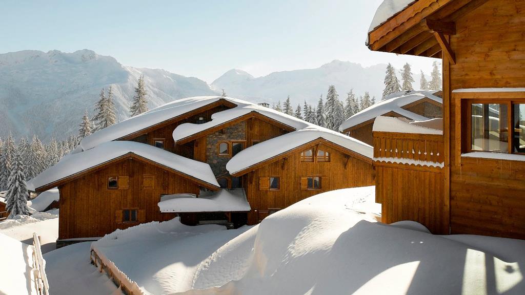Residence CGH Le Hameau du Beaufortain – Besneeuwde chalets, Les Saisies