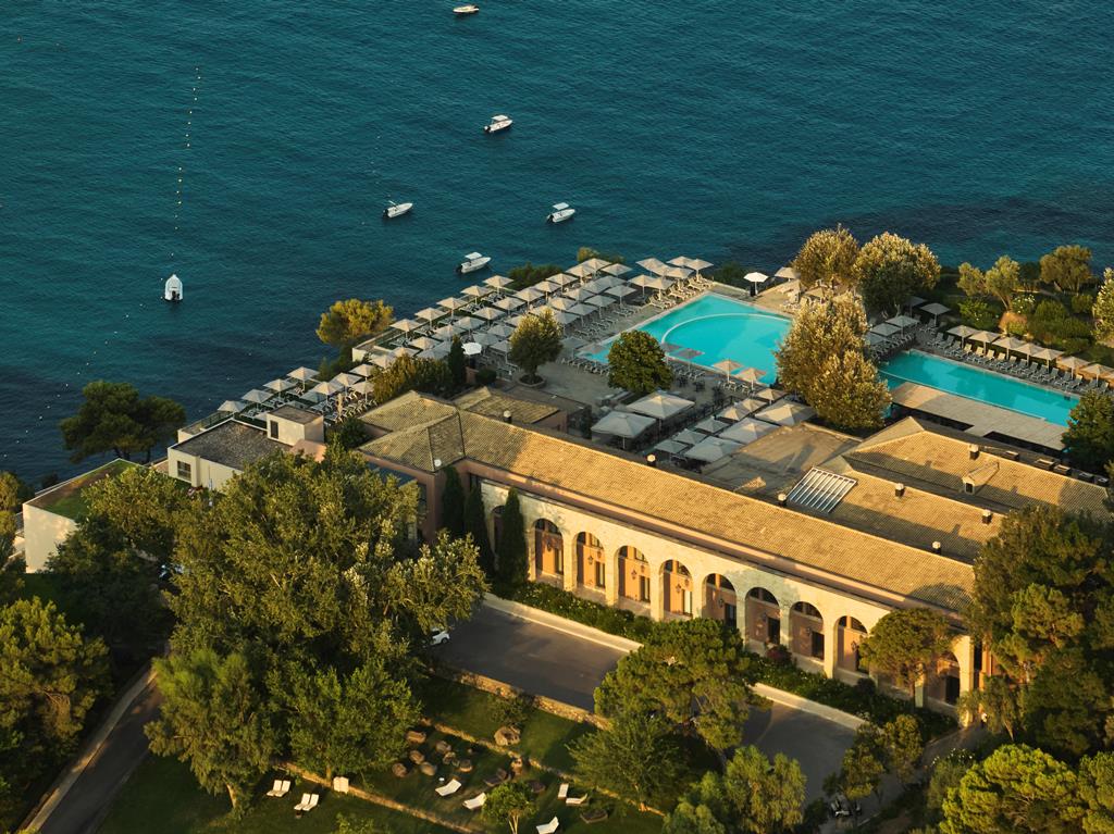 Atlantica Grand Mediterraneo-Resort & Spa – Resort van boven, Ermones